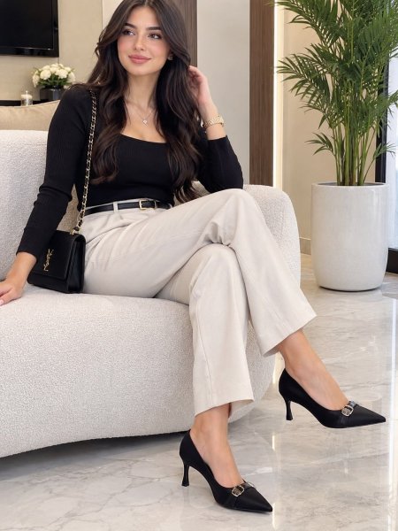 قندره ستاتي كعب ساتان -36-41